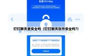 钉钉聊天更安全吗（钉钉聊天软件安全吗?）