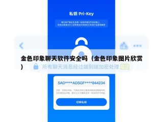 金色印象聊天软件安全吗（金色印象图片欣赏）