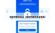 啥软件聊天安全（啥软件聊天安全性高）