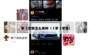 萝卜密聊怎么用啊（卜萝卜萝蜜）