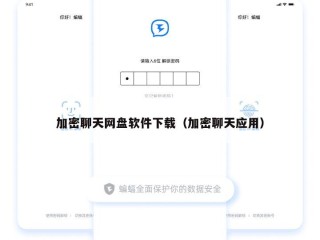 加密聊天网盘软件下载（加密聊天应用）