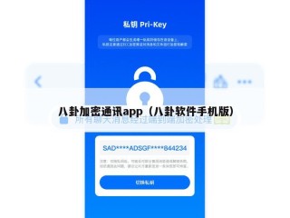 八卦加密通讯app（八卦软件手机版）
