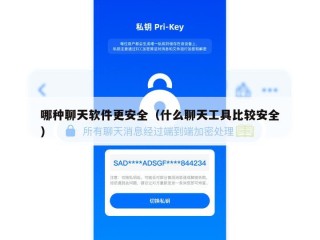 哪种聊天软件更安全（什么聊天工具比较安全）