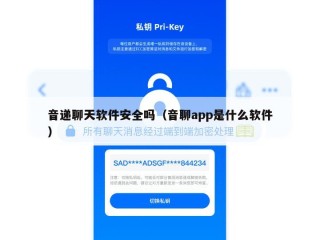 音递聊天软件安全吗（音聊app是什么软件）