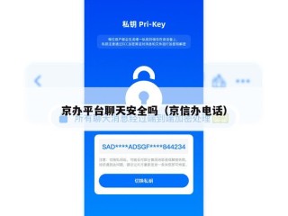 京办平台聊天安全吗（京信办电话）