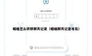 蝙蝠怎么转移聊天记录（蝙蝠聊天记录导出）