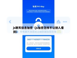 js聊天信息加密（js加密怎样不让别人看到）