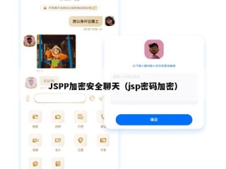 JSPP加密安全聊天（jsp密码加密）