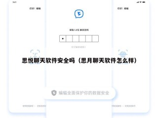 思悦聊天软件安全吗（思月聊天软件怎么样）