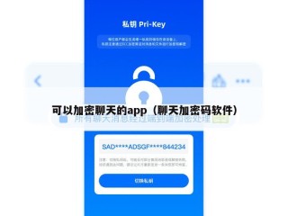 可以加密聊天的app（聊天加密码软件）