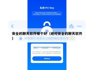 安全的聊天软件哪个好（绝对安全的聊天软件）