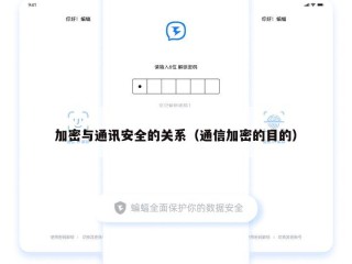 加密与通讯安全的关系（通信加密的目的）
