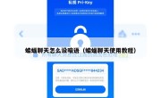 蝙蝠聊天怎么设暗语（蝙蝠聊天使用教程）