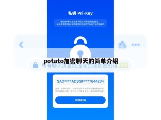 potato加密聊天的简单介绍
