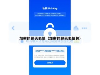 加密的聊天表情（加密的聊天表情包）